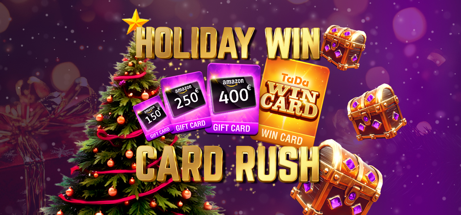 Holiday Win Card Rush